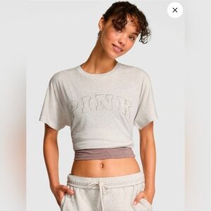 (NIP) Xxl Vs Pink Campus Cotton Bling Tee